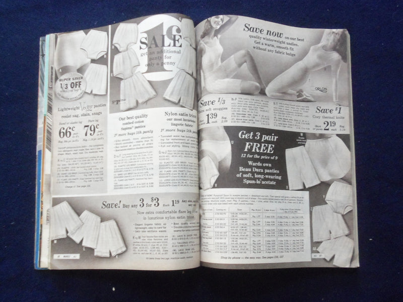 1969 WINTER MONTGOMERY WARD CATALOG - CHICAGO, ILLINOIS - J 8480