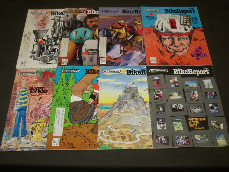 1985-1994 BIKE REPORT MAGAZINE LOT OF 69 ISSUES - NICE COVERS - O 3213