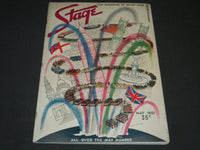 1937 MAY THE STAGE MAGAZINE - ALL OVER THE MAP NUMBER- NICE PHOTOS & ADS - ST 84
