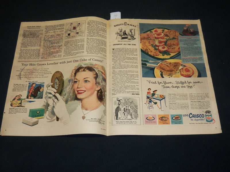 1947 DECEMBER 28 THIS WEEK MAGAZINE SECTION - NORMAN ROCKWELL COVER - NP 2399G