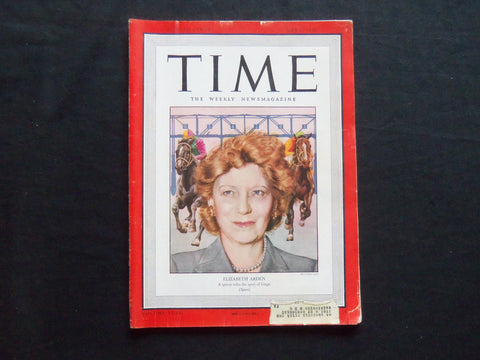 1946 MAY 6 TIME MAGAZINE - ELIZABETH ARDEN - T 1019