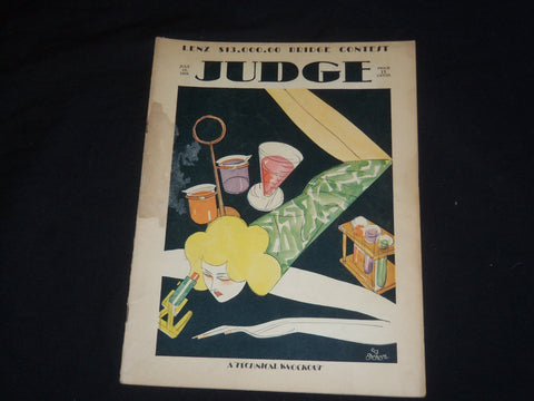 1929 JULY 13 JUDGE MAGAZINE - A TECHNICAL KNOCKOUT - ST 5562