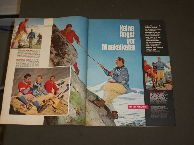 1960 OCT FILM REVIEW (GERMAN) MAGAZINE - NICE PHOTOS, ARTICLES & ADS - B 4004