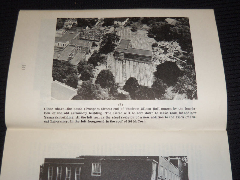 1962-1967 PRINCETON UNIVERSITY GRADUATE PROGRAM DIRECTORIES LOT OF 5 - J 9905
