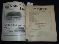 1904 SEPTEMBER THE RUDDER MAGAZINE - VOLUME 15 NO. 9 - NICE PHOTOS - J 9506