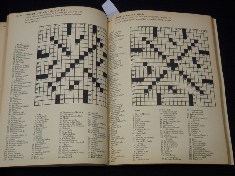 1962 CROSSWORD PUZZLE OMNIBUS SERIES 5 - MARGARET FARRAR - K 2610