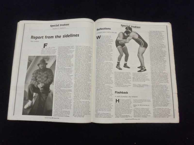 1990-1992 BUCKNELL WORLD NEWSPAPER - LOT OF 3 - NP 6217