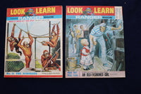 1967-1970 LOOK AND LEARN - RANGER MAGAZINE - LOT OF 13 - O 3545