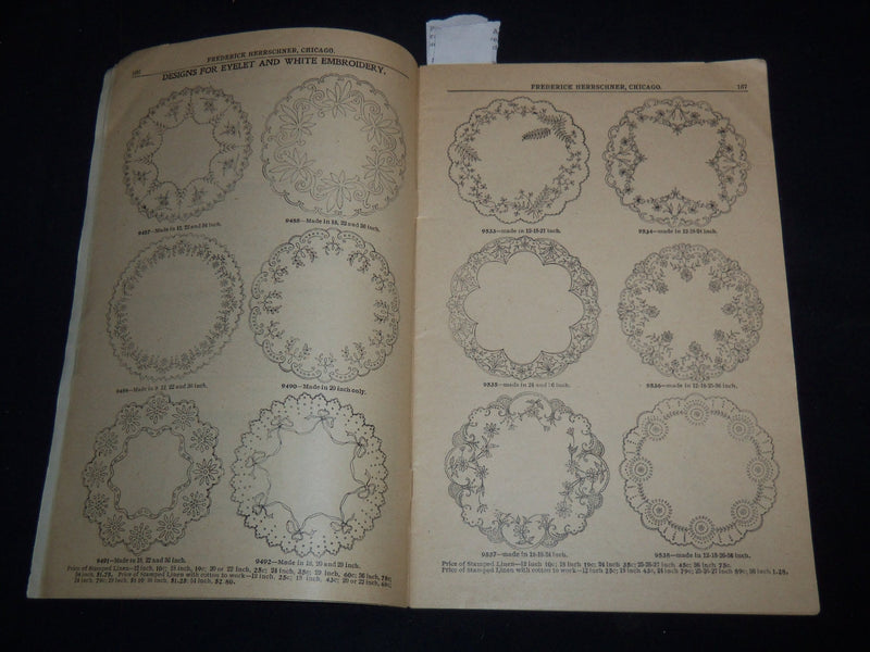 1920'S FREDERICK HERRSCHNER'S SUPPLEMENTARY CATALOG - CHICAGO - J 9155
