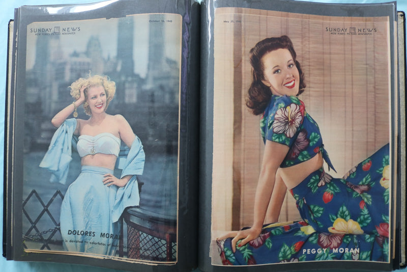 MOVIE STAR MAGAZINE PHOTOS SCRAPBOOK - EDGAR BERGEN - RAY MILLAND - #14