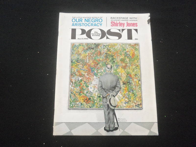 1962 JANUARY 13 THE SATURDAY EVENING POST MAGAZINE - NORMAN ROCKWELL - SP 5190J