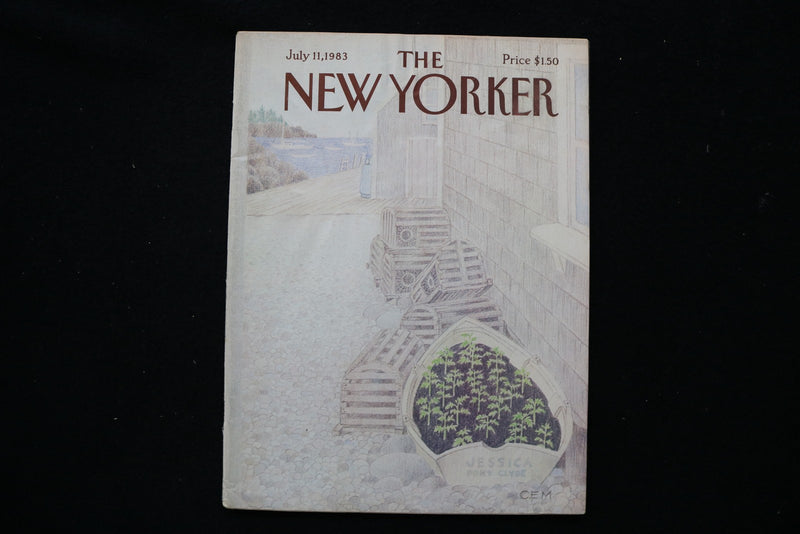1983 JULY 11 NEW YORKER MAGAZINE - GREAT ILLUSTRATED COVER - NY 3117