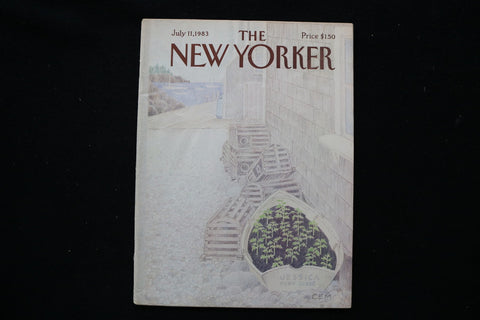 1983 JULY 11 NEW YORKER MAGAZINE - GREAT ILLUSTRATED COVER - NY 3117