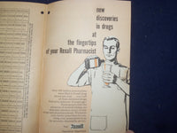 1956 REXALL FAMILY ALMANAC AND MOON BOOK SOFTCOVER -GLORIA DEHAVEN COVER- J 9769