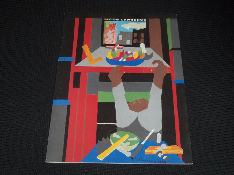 1998 JACOB LAWRENCE RECENT PAINTINGS EXHIBITION CATALOGUE - J 9596