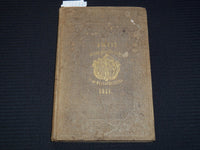 1851 MILITIA LAWS OF MASSACHUSETTS HARDCOVER BOOK BY EBENEZER W. STONE - KD 81G