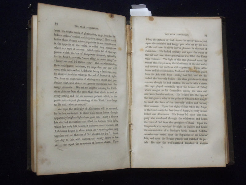 1851 LECTURES ON THE PROGRESS OF CIVILIZATION HARDCOVER BOOK -JOHN LORD- KD 8447