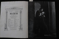 1940'S MAURICE EVANS PRESENTS MACBETH PROGRAM - SIGNED - K 2950