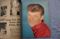 1960 AUGUST MOVIELAND AND TV TIME MAGAZINE - SANDRA DEE COVER - ST 1002U