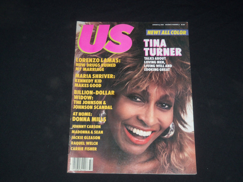 1985 AUGUST 12 US MAGAZINE - TINA TURNER COVER - SP 8651