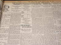 1920 MAY 21 NEW YORK TIMES NEWSPAPER - DIRECT ROUTING OF FREIGHT CARS - NT 8687