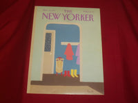 1987 MARCH 16 NEW YORKER MAGAZINE FRONT COVER ONLY - GREAT ART FOR FRAMING