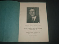 1937 WALTER EDGE REPUBLICAN CLUB DINNER PROGRAM - NEWARK NEW JERSEY - J 3957