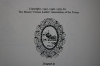 1953 & 1967 MOUNT VERNON - AN ILLUSTRATED HANDBOOK -SOFTCOVER - LOT OF 2- K 1343