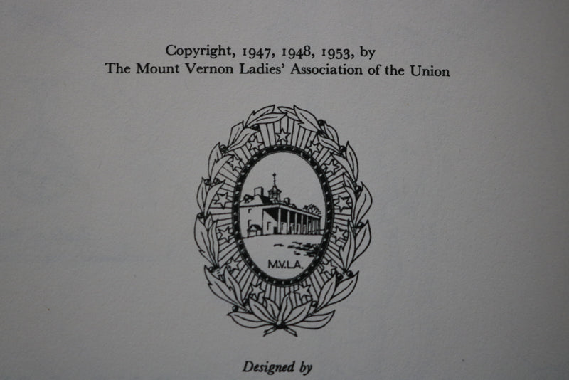 1953 & 1967 MOUNT VERNON - AN ILLUSTRATED HANDBOOK -SOFTCOVER - LOT OF 2- K 1343