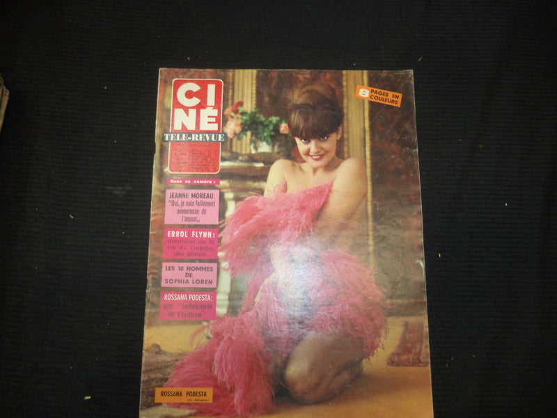 1965 DECEMBER 16 CINE TELE-REVUE FRENCH MAGAZINE - ROSSANA PODESTA - E 24698