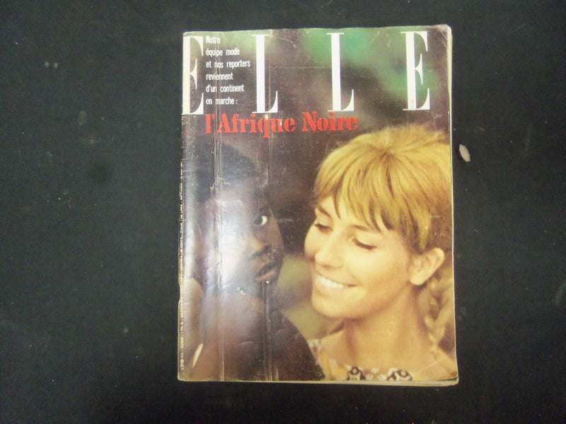 1961 MAY 19 FRENCH ELLE MAGAZINE - NICE COVER, PHOTOS & ADS - ST 4102
