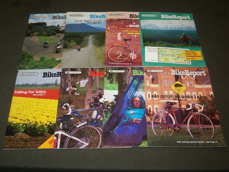 1985-1994 BIKE REPORT MAGAZINE LOT OF 69 ISSUES - NICE COVERS - O 3213