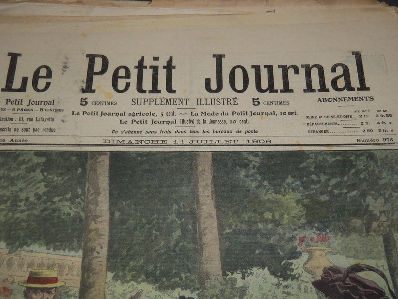 1900'S LE PETIT JOURNAL SUPPLEMENT ILLUSTRE MAGAZINES HUGE LOT OF 400+ - #2