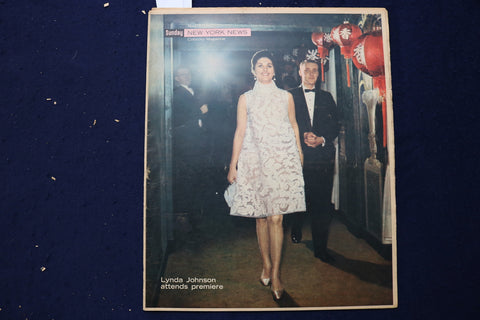 1967 MAY 7 SUNDAY NEWS COLOROTO MAGAZINE-LYNDA JOHNSON-WEIGHT WATCHERS - E 23221