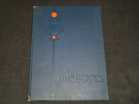 1937 HI-S-POTTS POTTSVILLE HIGH SCHOOL YEARBOOK - POTTSVILLE, PA - YB 1884