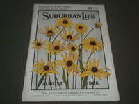 1908 AUGUST SUBURBAN LIFE THE COUNTRYSIDE MAGAZINE - GREAT COVER & ADS - SP 9509