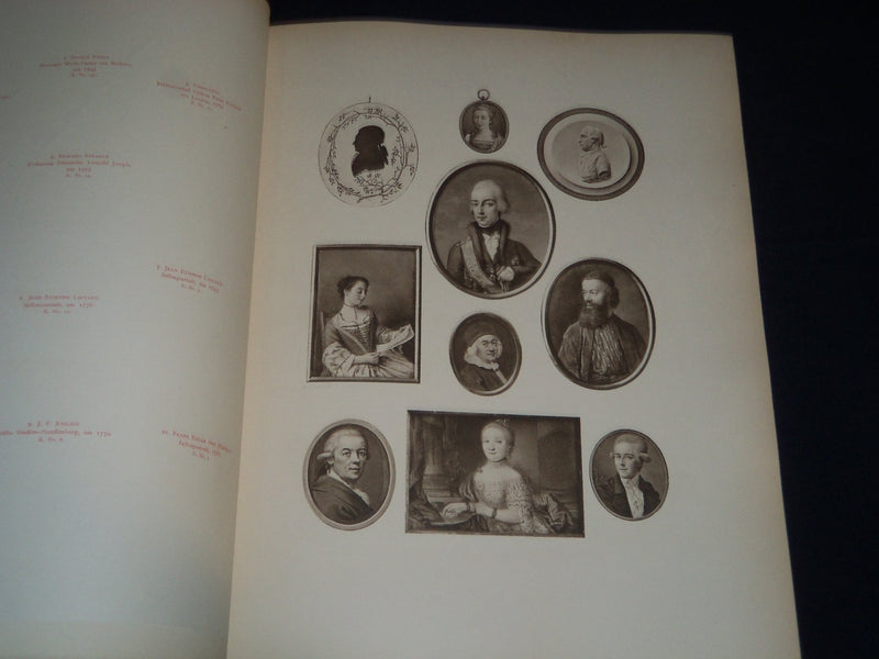 1907 DIE BILDNIS - MINIATUR IN OESTERREICH VOLUME BY EDUARD LEISCHING - Z 93
