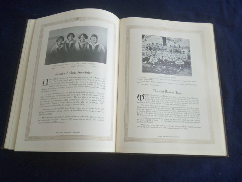 1926 THE SPECTRUM NORTH-WESTERN COLLEGE YEARBOOK -NAPERVILLE, ILLINOIS - YB 2711