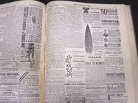 1882 JUL-DEC THE CHRISTIAN UNION MAGAZINE BOUND VOLUME - NICE PHOTOS - R 636