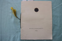 1930 AMERICAN LEGION BOSTON ANNUAL CONVENTION PROGRAMS - LOT OF 2 - K 3424