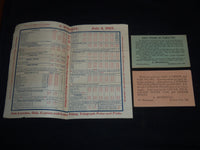 1903 A. BUSHNELL TELEGRAPH POLES & OAK LUMBER PRICE LIST - J 9153