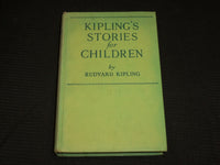 1930'S KIPLING'S STORIES FOR CHILDREN HARDCOVER BOOK BY RUDYARD KIPLING- KD 7290