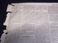 1864 NOVEMBER 9 THE EVENING POST NEWSPAPER - LINCOLN ELECTED - ATLANTA- NP 4252J