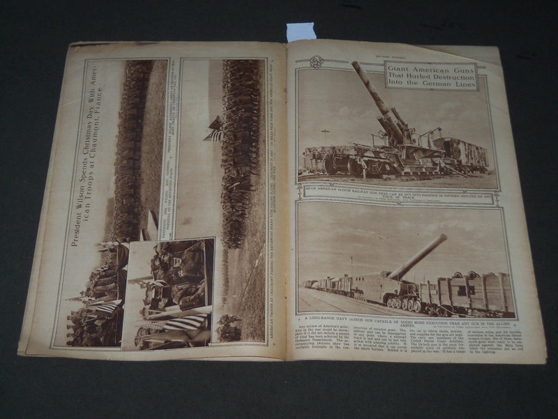 1919 JANUARY 16 MID-WEEK PICTORIAL MAGAZINE SECTION - WATCH ON THE RHINE- J 3262