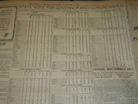 1906 NOVEMBER 7 THE BOSTON HERALD - GUILD WINS - HUGHES HAS LEAD - BH 138