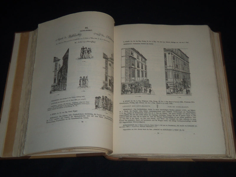 1914 WIENER STRASSENBILDER IM ZEITALTER DES ROKOKO VOLUME BY IGNAZ SCHWAZ- Z 39