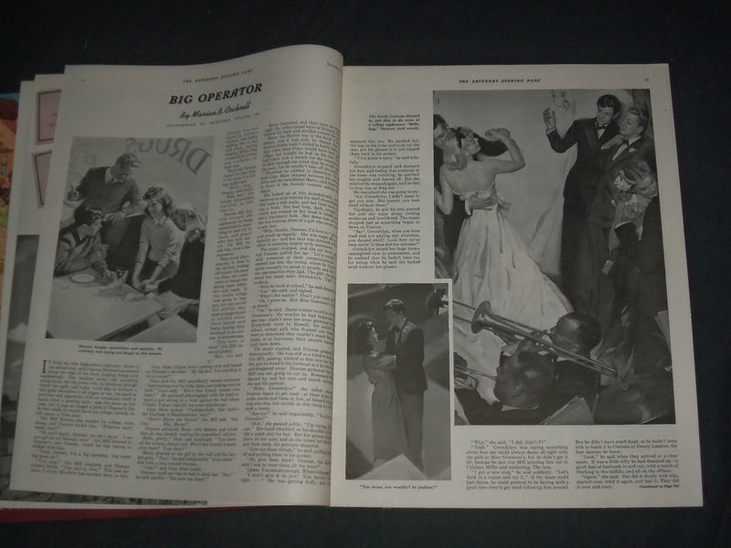 1940 NOVEMBER 23 THE SATURDAY EVENING POST MAGAZINE- ILLUSTRATED COVER- SP 2475B