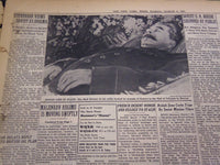 1953 MARCH 8 NEW YORK TIMES - STALIN LIES IN STATE - NT 4264