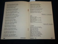 1946 SUMMER EXPERIMENT QUARTERLY OF NEW POETRY MAGAZINE - J 6584