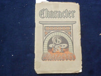 1909 AUGUST-SEPTEMBER CHARACTER ART-IN-INK SOFTCOVER BOOK - J 9649